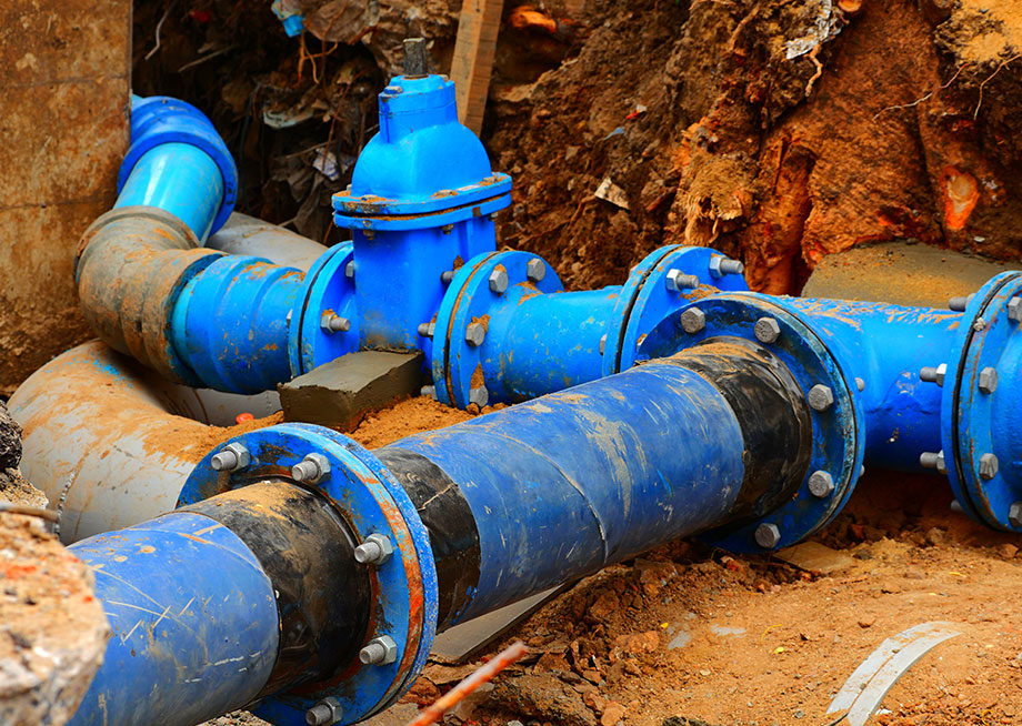 Sewer Line Replacement in Waterbury Center