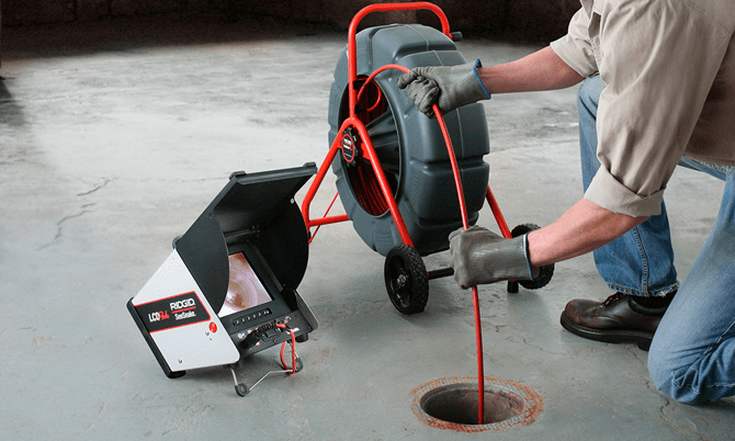 Video Pipe Inspection in Waterbury Center